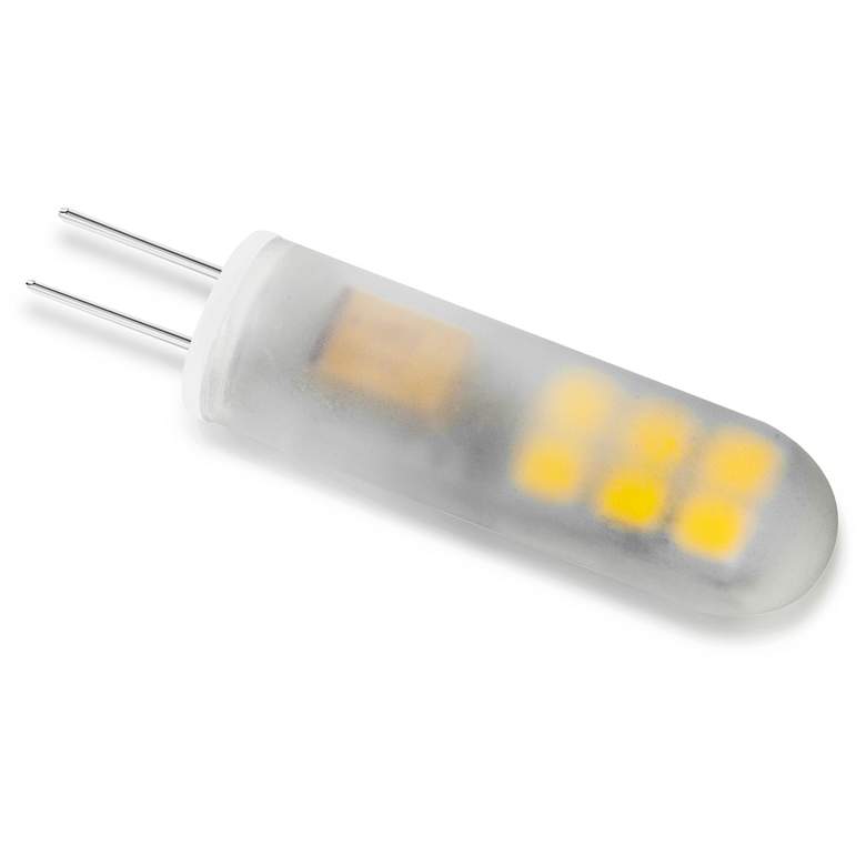 Image 2 25W Equivalent Clear Tesler 2W LED 12V G4 2700K Dimmable Bulb more views