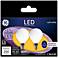 25W Equivalent Frost 3.5W LED Dimmable Candelabra 2 Pack