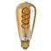 25W Equivalent Satco Amber 4.5W LED Dimmable Standard Bulb