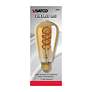 3_25W Equivalent Satco Amber 4.5W LED Dimmable Standard Bulb more views
