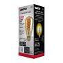 6_25W Equivalent Satco Amber 4.5W LED Dimmable Standard Bulb more views