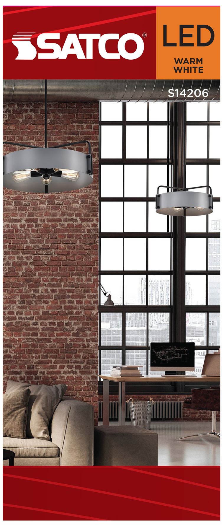 Image 6 25W Equivalent Satco Clear 3.5W 2000K LED Dimmable E26 ST19 more views