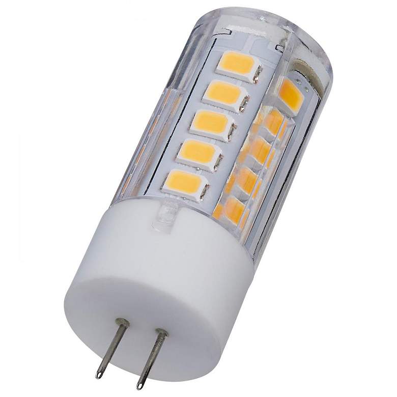Image 2 25W Equivalent Satco Clear 3W LED Dimmable Bi-Pin G4 Bulb