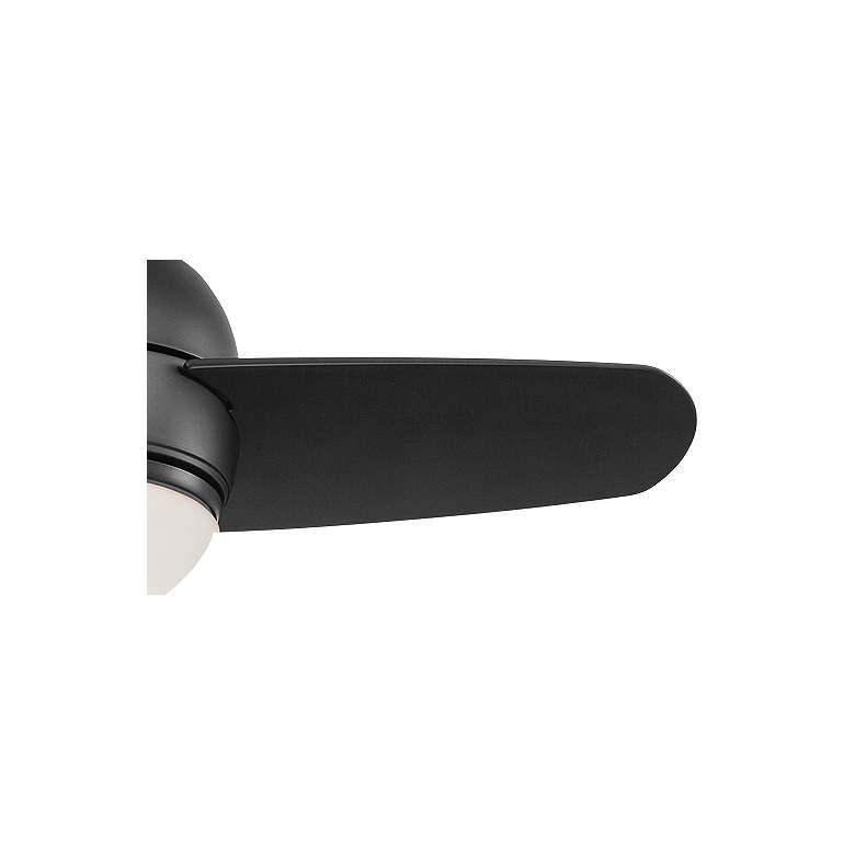 Image 4 26" Minka Spacesaver Coal Finish Hugger LED Fan with Wall Control more views