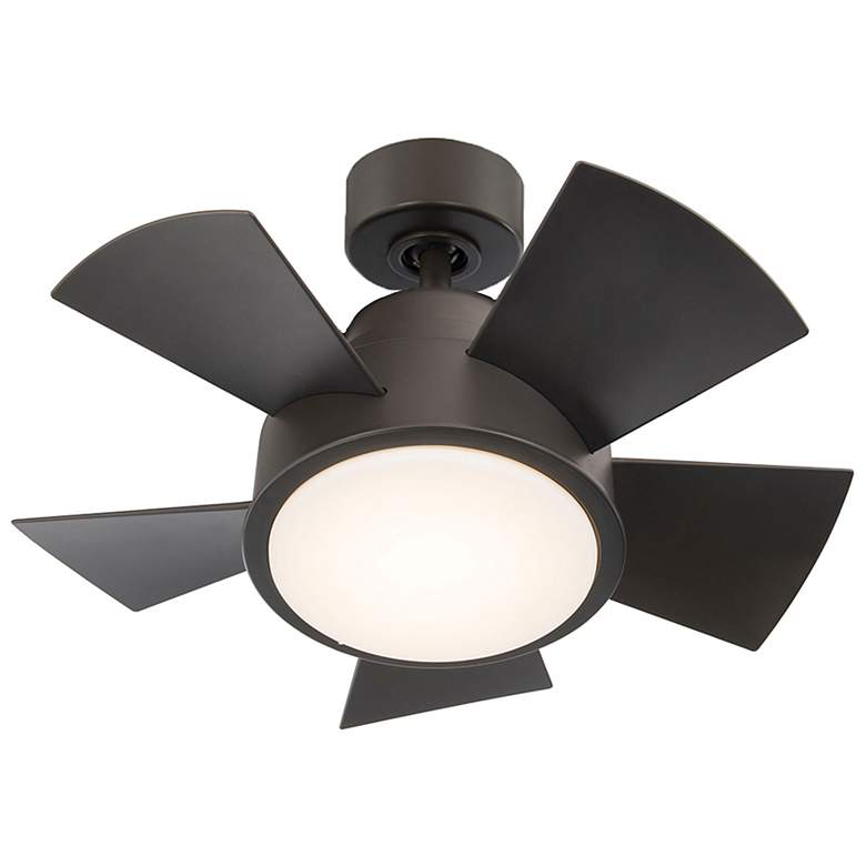 Image 1 26" Modern Forms Vox Bronze 3500K LED Smart Ceiling Fann