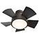 26" Modern Forms Vox Bronze LED Smart Ceiling Fan