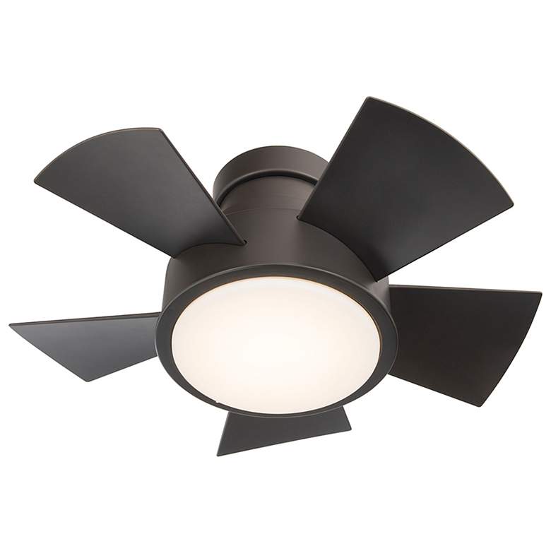 Image 2 26 inch Modern Forms Vox Bronze LED Wet Rated Hugger Smart Ceiling Fan