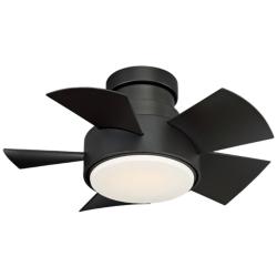 26&quot; Modern Forms Vox Bronze LED Wet Rated Hugger Smart Ceiling Fan
