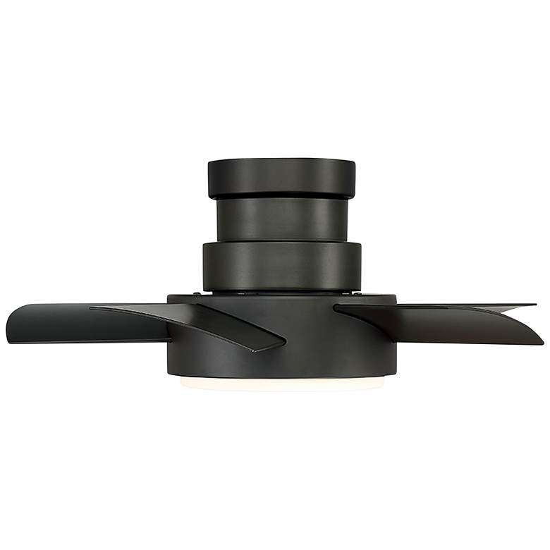 Image 2 26" Modern Forms Vox Hugger Bronze 2700K LED Smart  Ceiling Fan more views