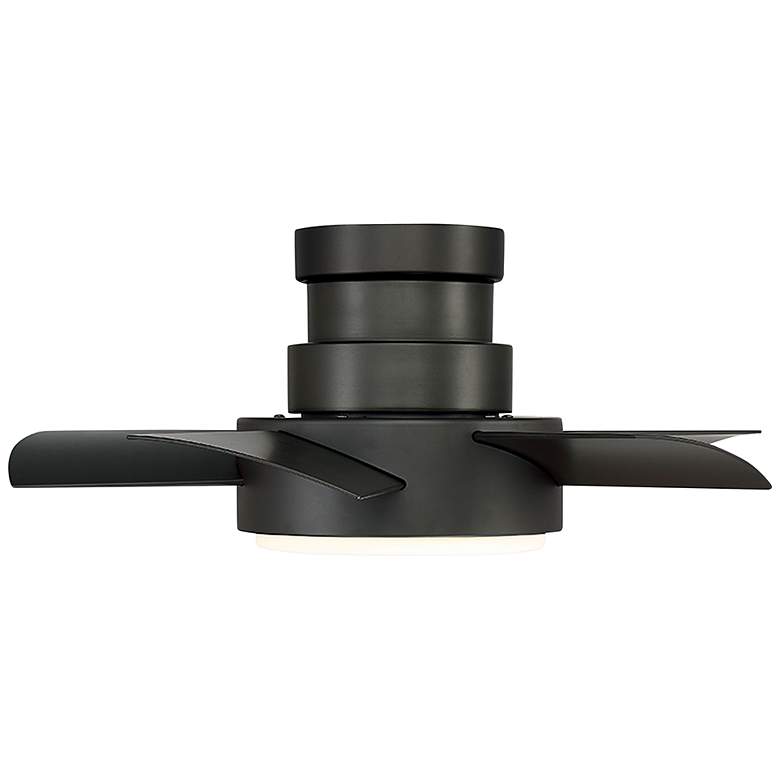 Image 2 26" Modern Forms Vox Hugger Bronze 2700K LED Smart Ceiling Fan more views