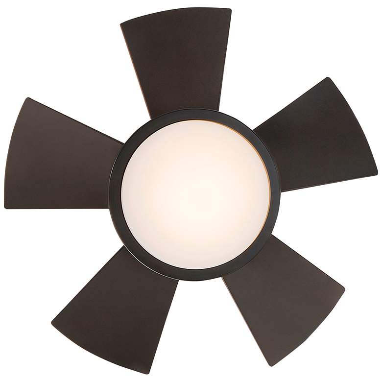 Image 3 26" Modern Forms Vox Hugger Bronze 2700K LED Smart  Ceiling Fan more views