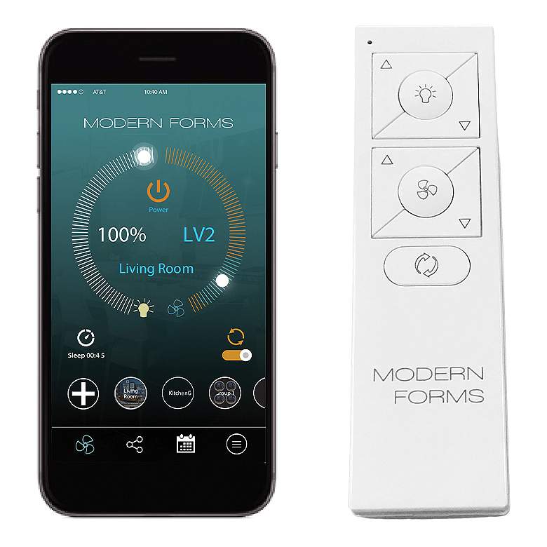 Image 2 26" Modern Forms Vox Matte Black LED Smart Ceiling Fan more views