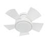 2_26" Modern Forms Vox Matte White LED Smart Ceiling Fan more views