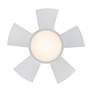 4_26" Modern Forms Vox Matte White LED Smart Ceiling Fan more views
