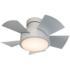 26" Modern Forms Vox Titanium 3500K LED Smart Ceiling Fan