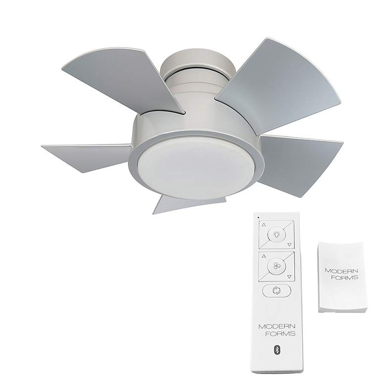 Image 5 26" Modern Forms Vox Titanium 3500K LED Smart Ceiling Fan more views