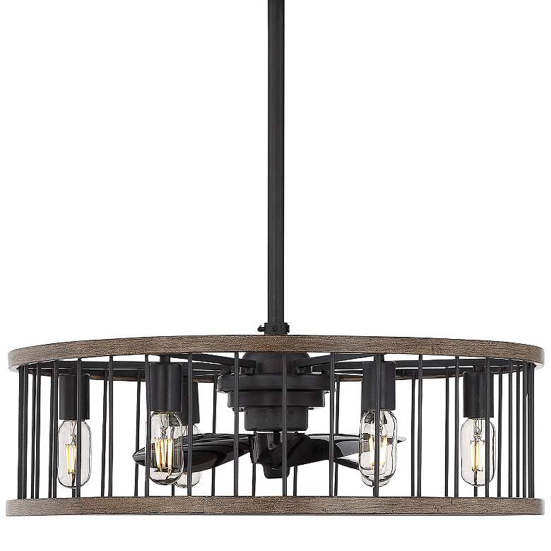 Image 3 26" Savoy House Kona Sapele LED Fan D'Lier with Remote