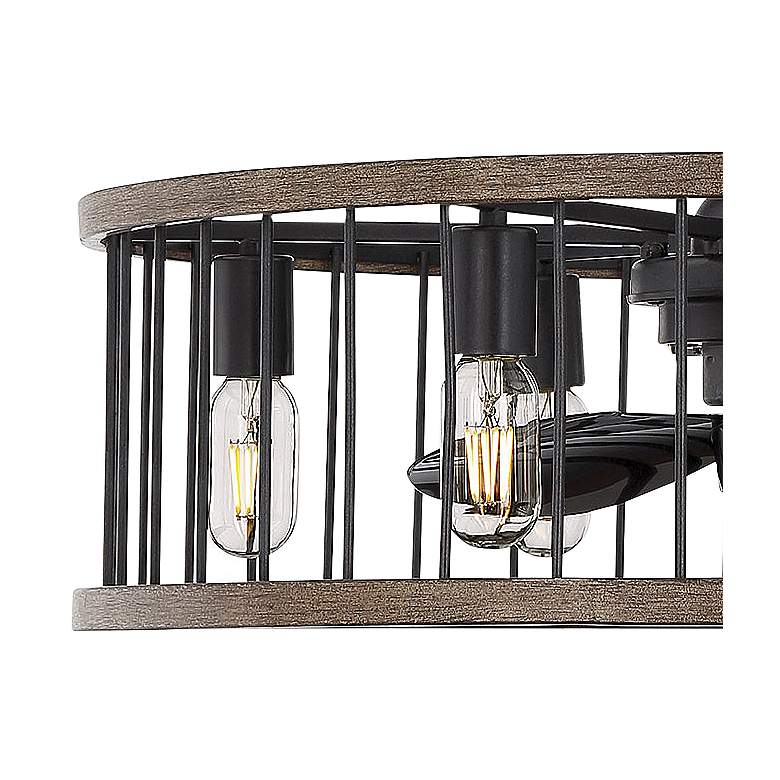Image 4 26" Savoy House Kona Sapele LED Fan D'Lier with Remote more views