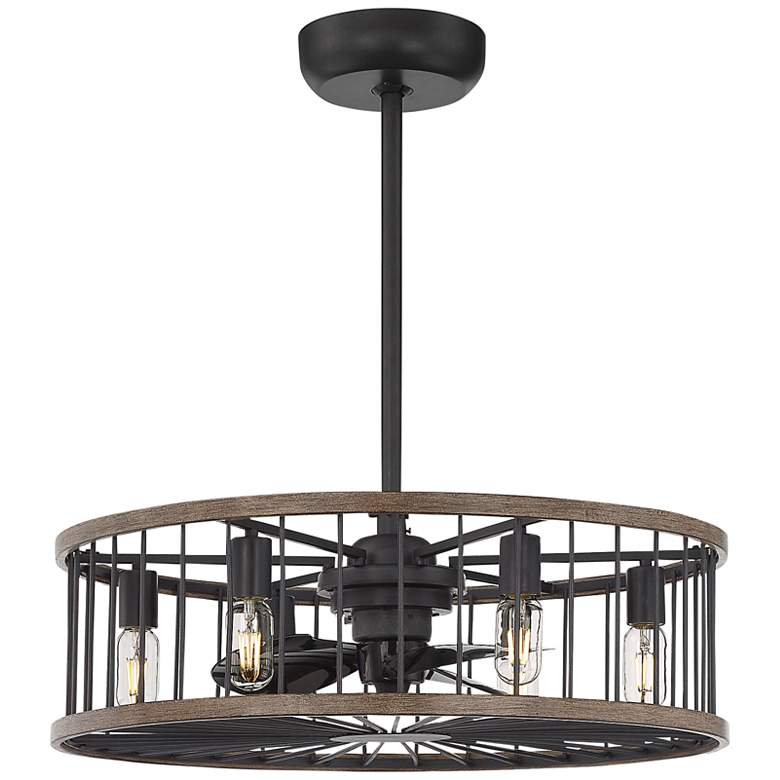 Image 5 26" Savoy House Kona Sapele LED Fan D'Lier with Remote more views