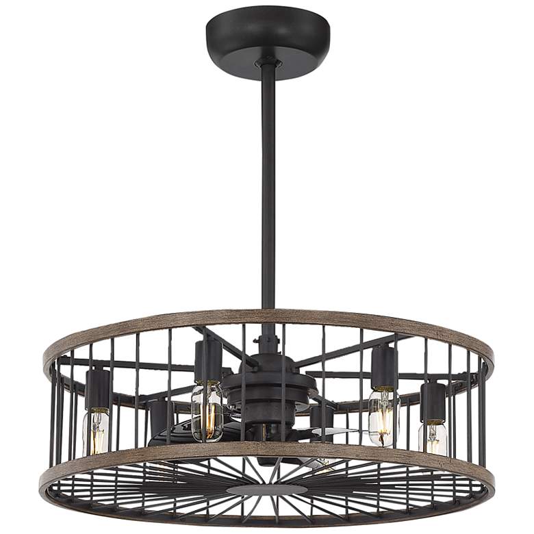 Image 6 26" Savoy House Kona Sapele LED Fan D'Lier with Remote more views