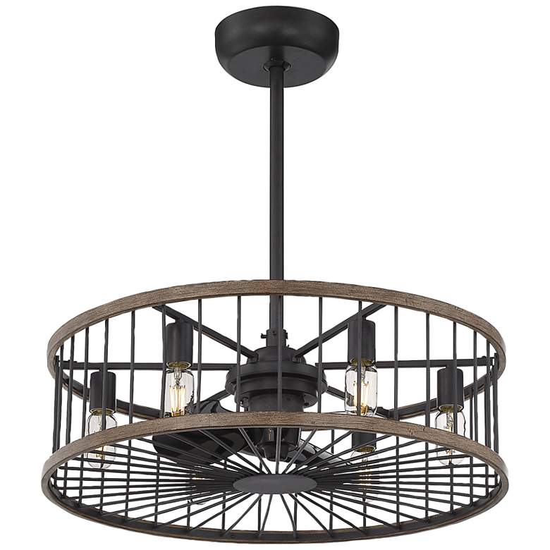 Image 7 26" Savoy House Kona Sapele LED Fan D'Lier with Remote more views