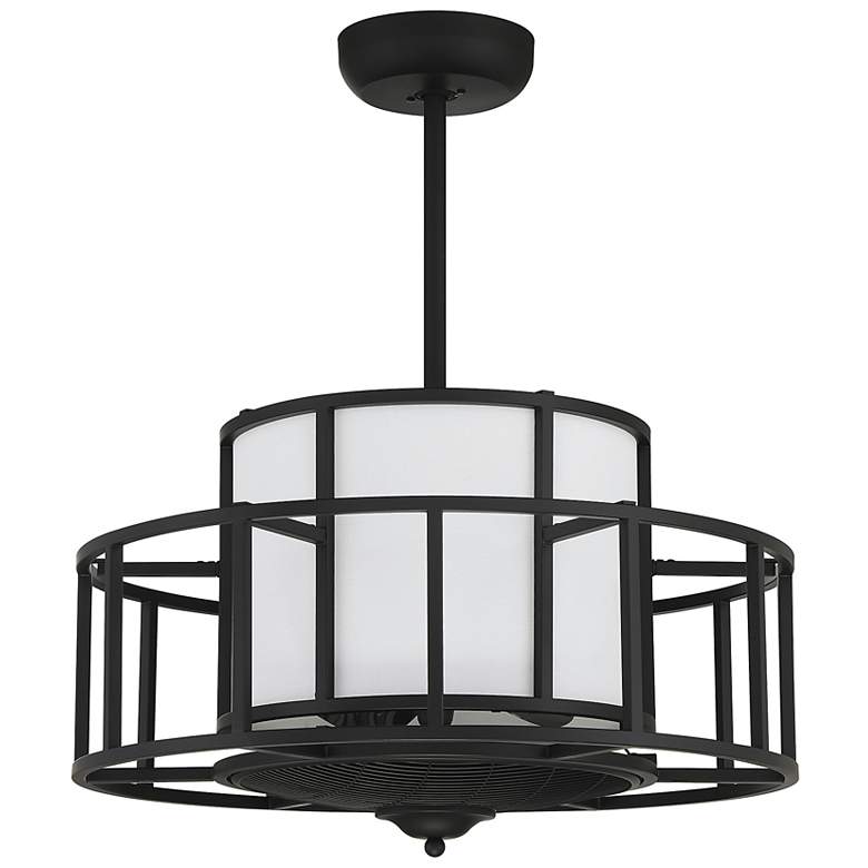 Image 2 26" Savoy House Oslo 4-Light Matte Black Fan D'Lier Ceiling Fan more views