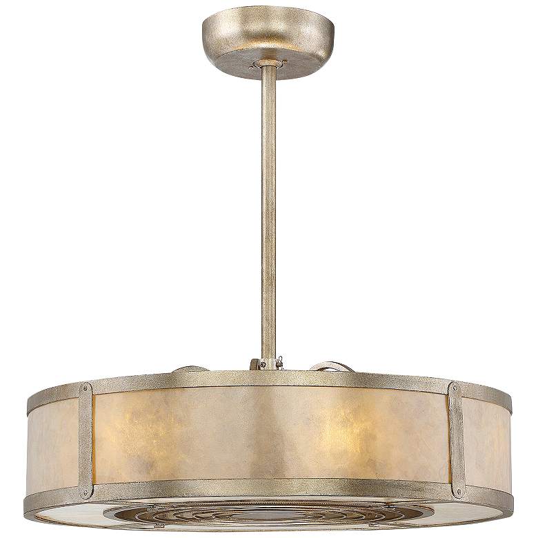 Image 3 26" Savoy House Vireo Silver Dust LED Fan D'lier Fan with Remote