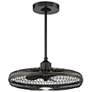 7_26" Savoy House Wetherby Classic Bronze Damp LED Fandelier with Remote more views