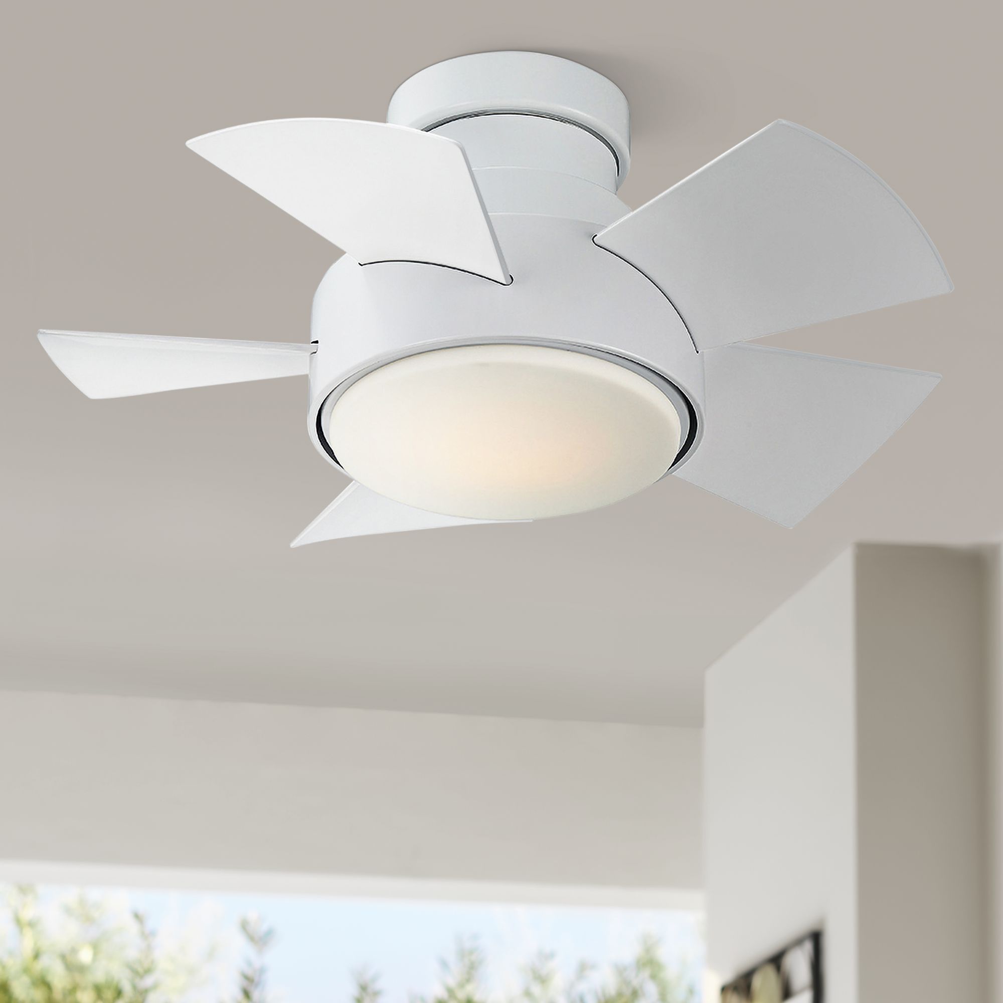 Outdoor Rated Hugger Ceiling Fans | Shelly Lighting