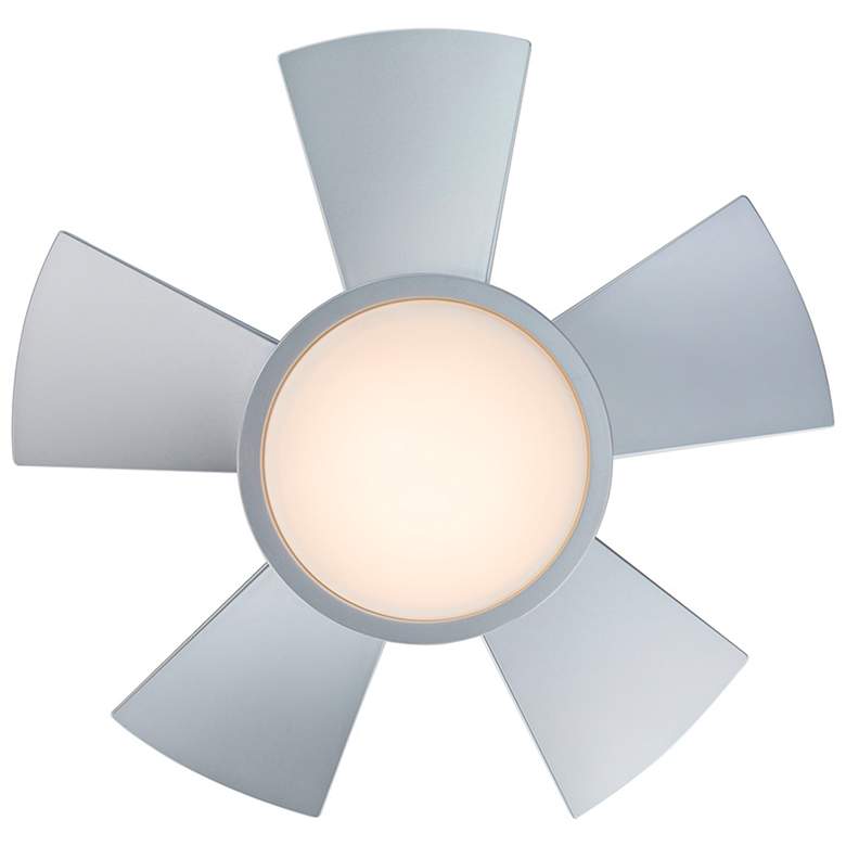Image 4 26" Vox Titanium Silver 2700K LED Smart Hugger Ceiling Fan more views