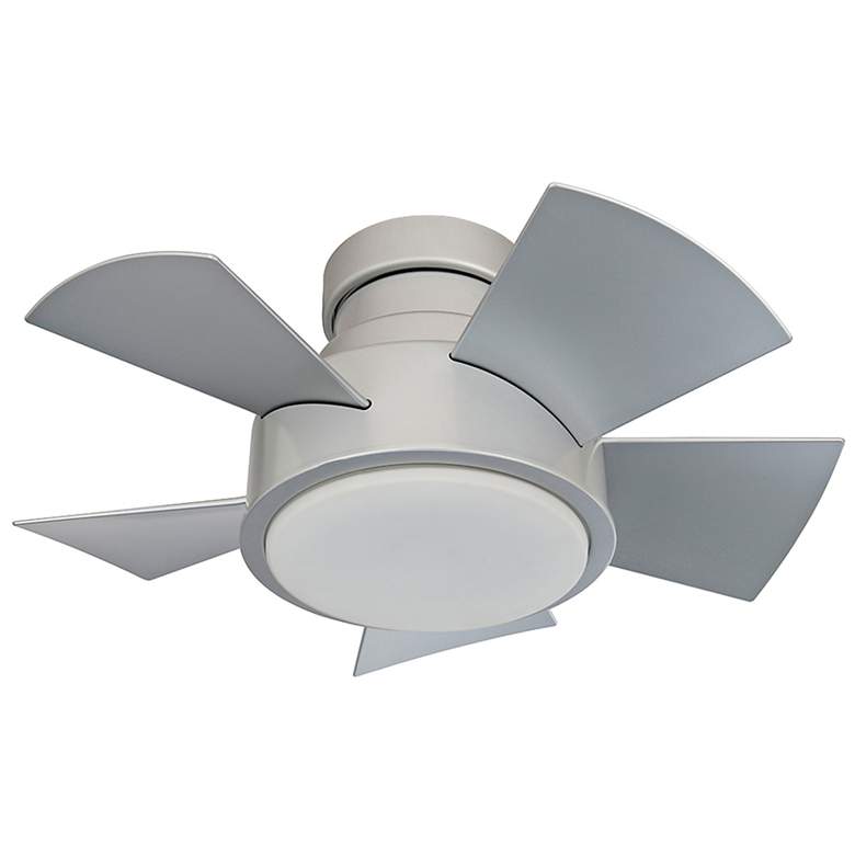 Image 6 26" Vox Titanium Silver 2700K LED Smart Hugger Ceiling Fan more views
