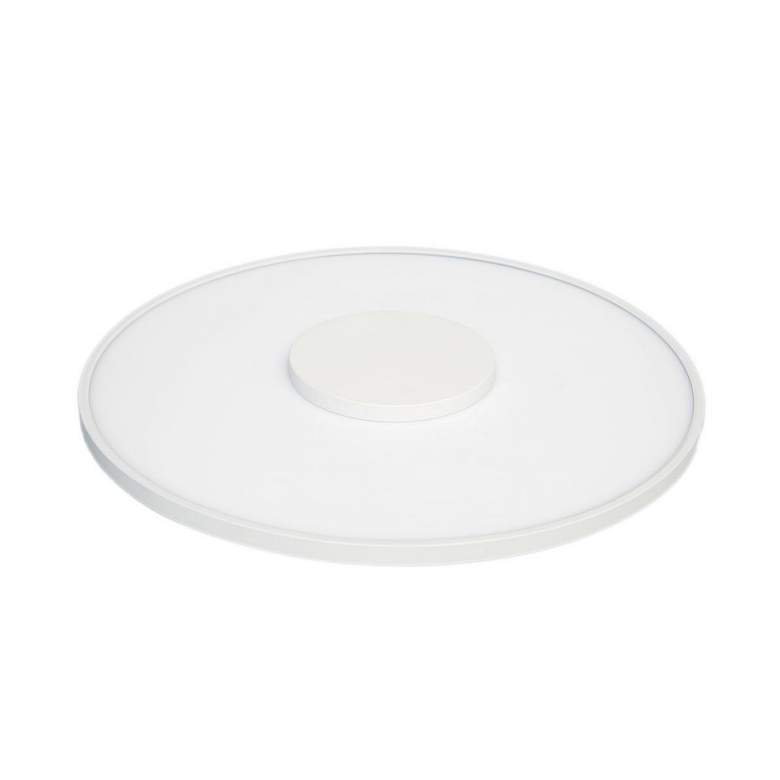 Image 1 26 watt; 13" Flush Mount LED Fixture; Round Shape; White Finish