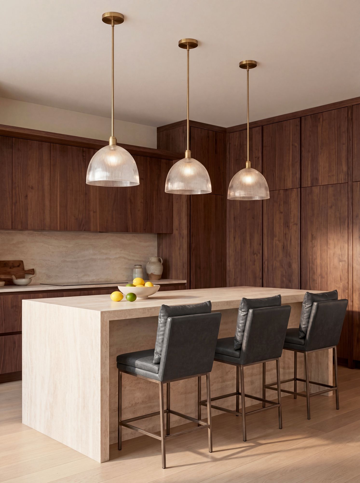 Williams 12" Wide Antique Brass Dome Mini Pendant in scene