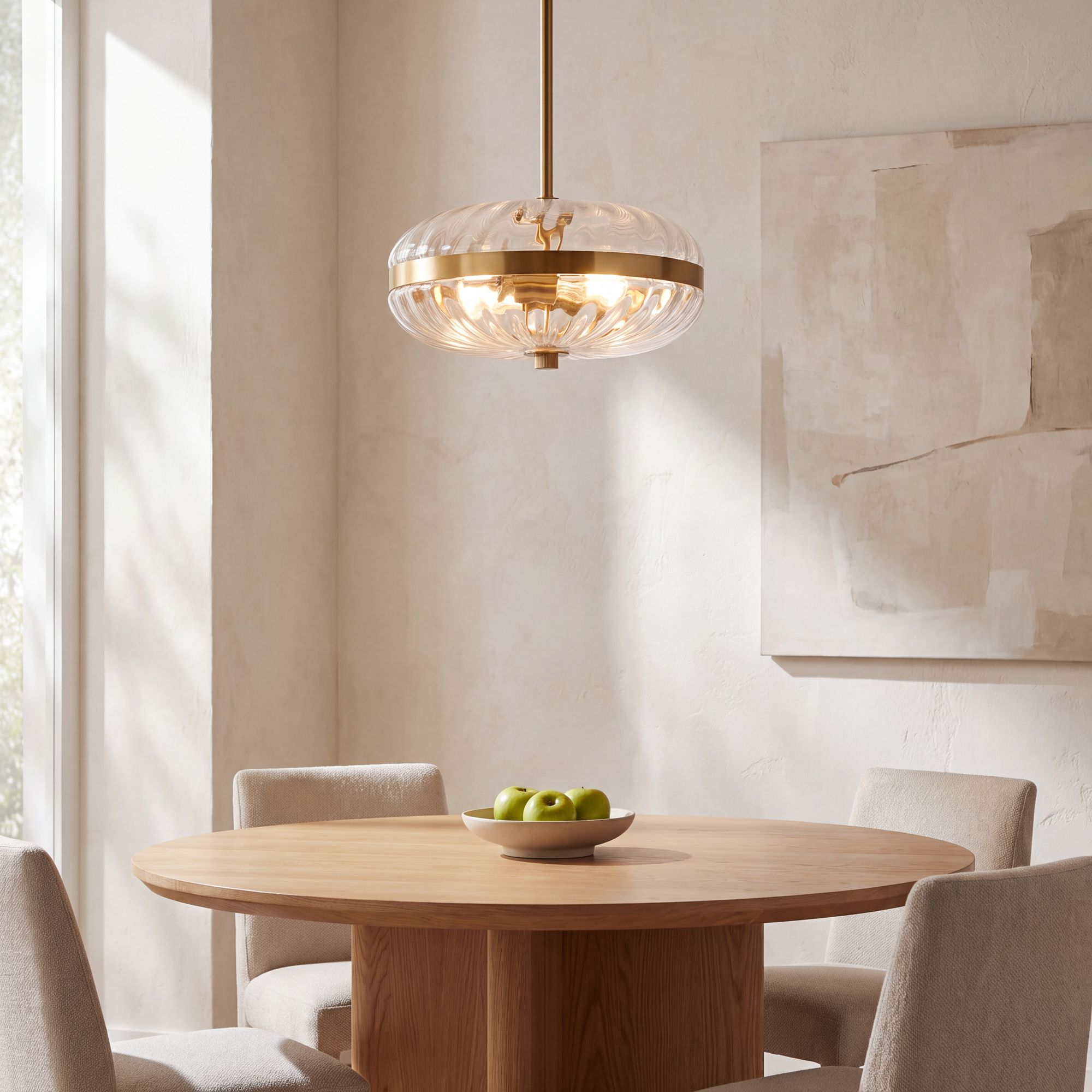 Watch A Video About the Possini Euro Chaplin Antique Brass Glass 2 Light Pendant