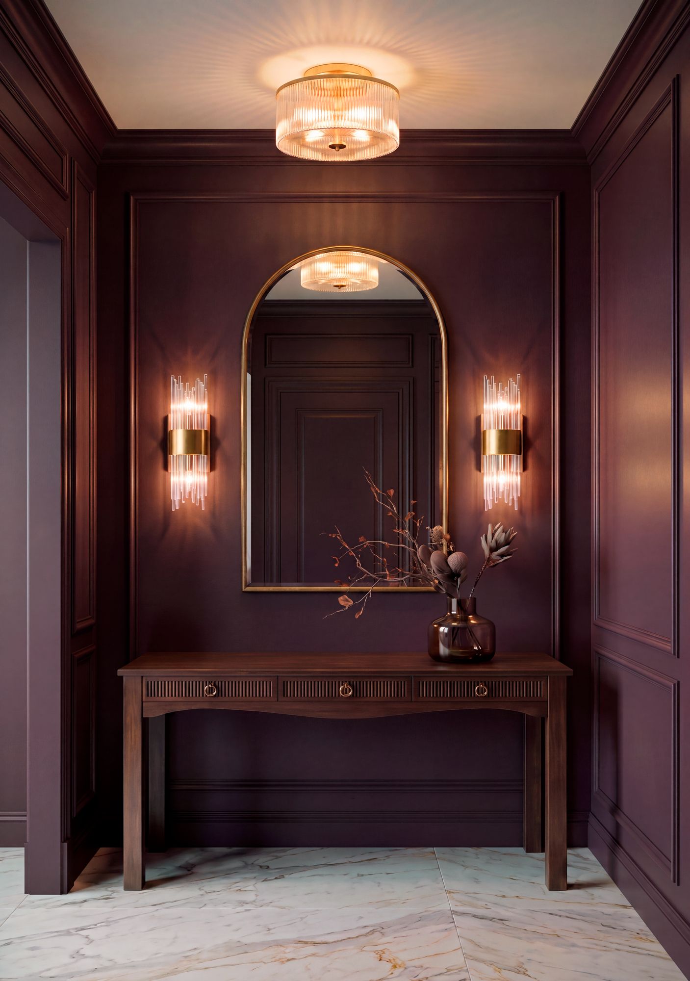 Watch A Video About the Stiffel Gillery Warm Antique Brass Wall Sconce