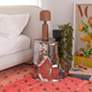 1_TOV Forma 15 1/4" Wide Modern Polished Chrome Side Table in scene
