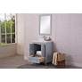 1_Saturn 24" Wide Medium Gray Single Sink Bathroom Vanity in scene
