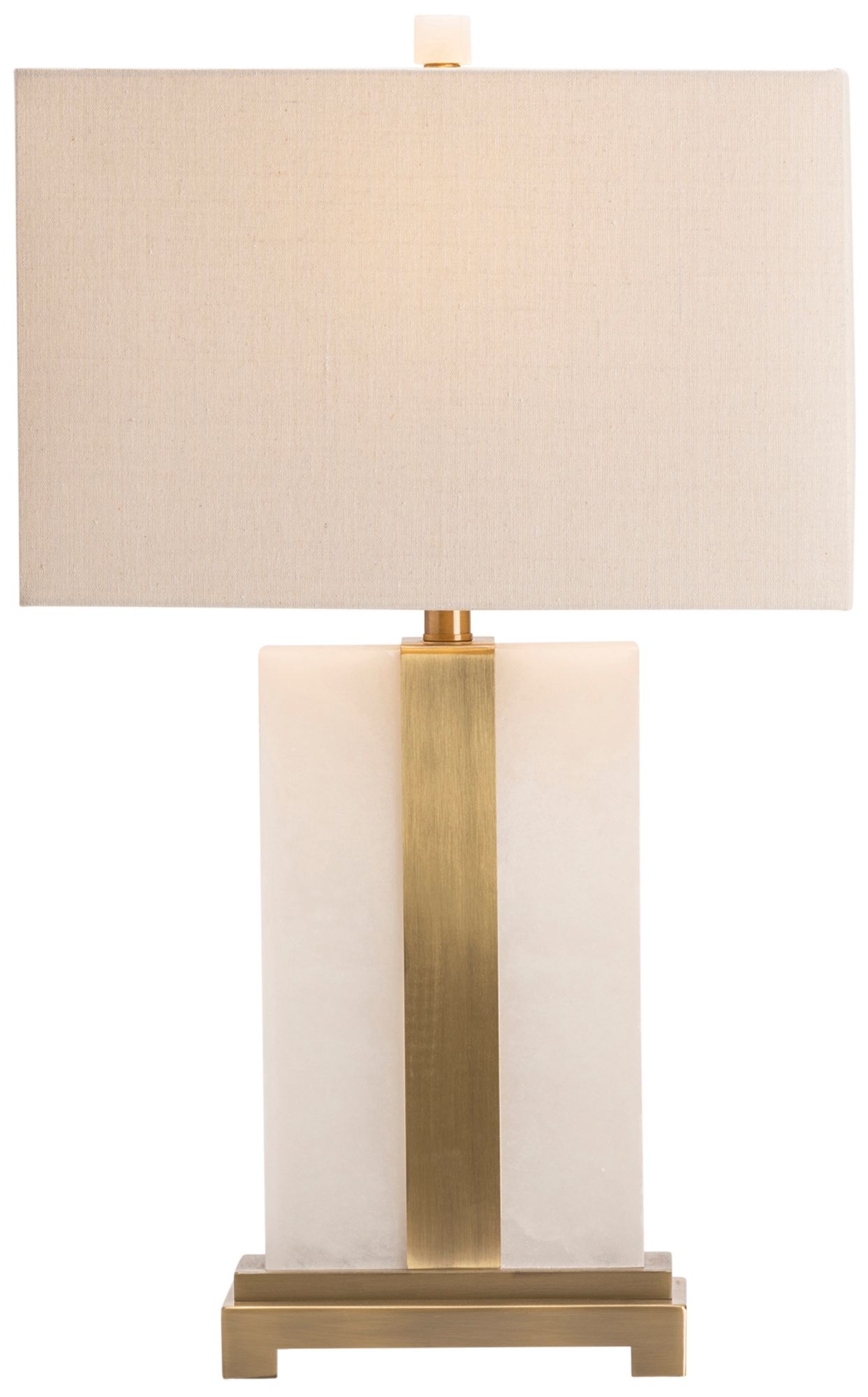 Image 3 28.25"H Steart Table Lamp w/Oatmeal Linen Shade more views