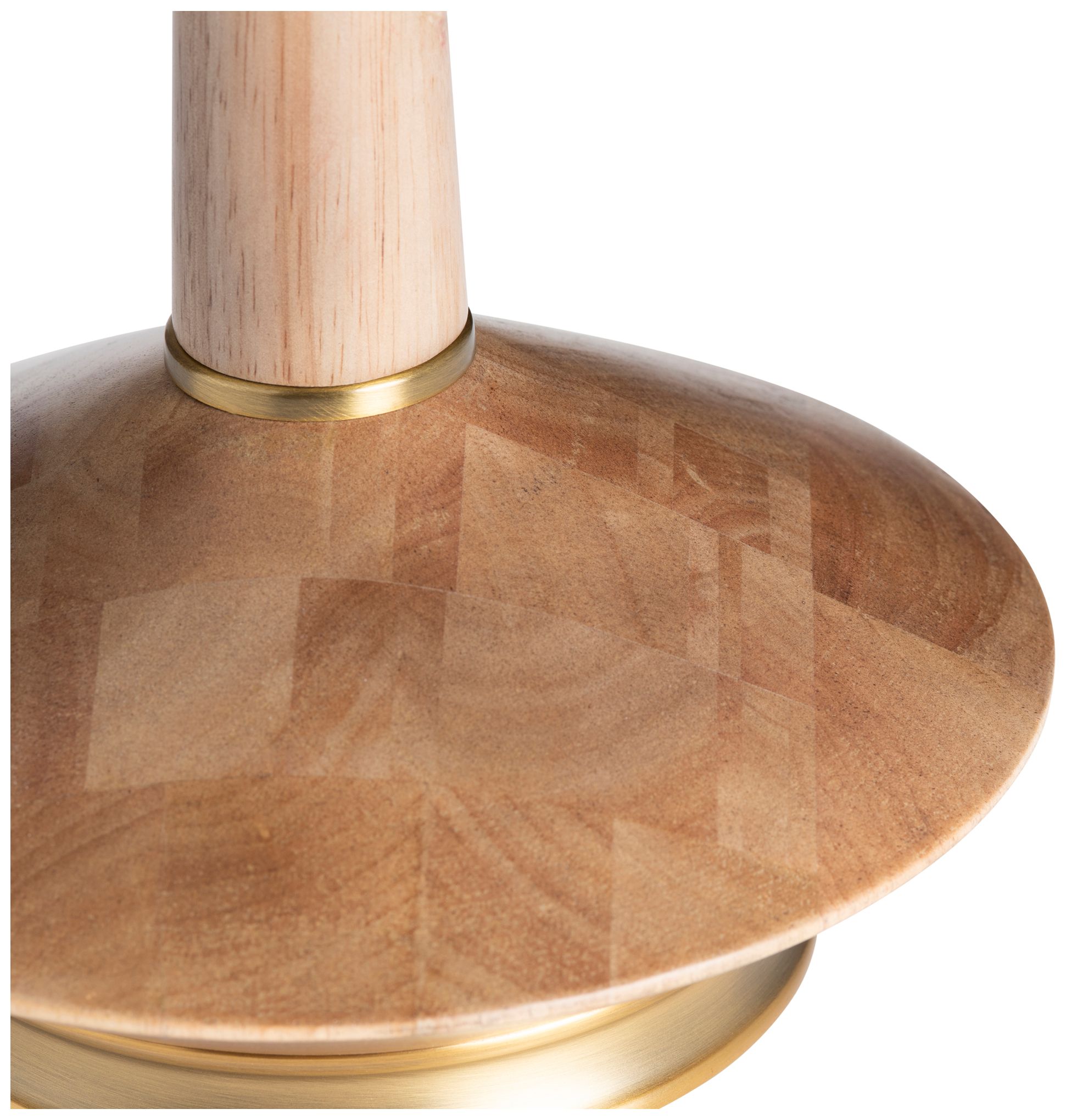 Thumbnail2 of 28.75"H WOOD TABLE LAMP more views