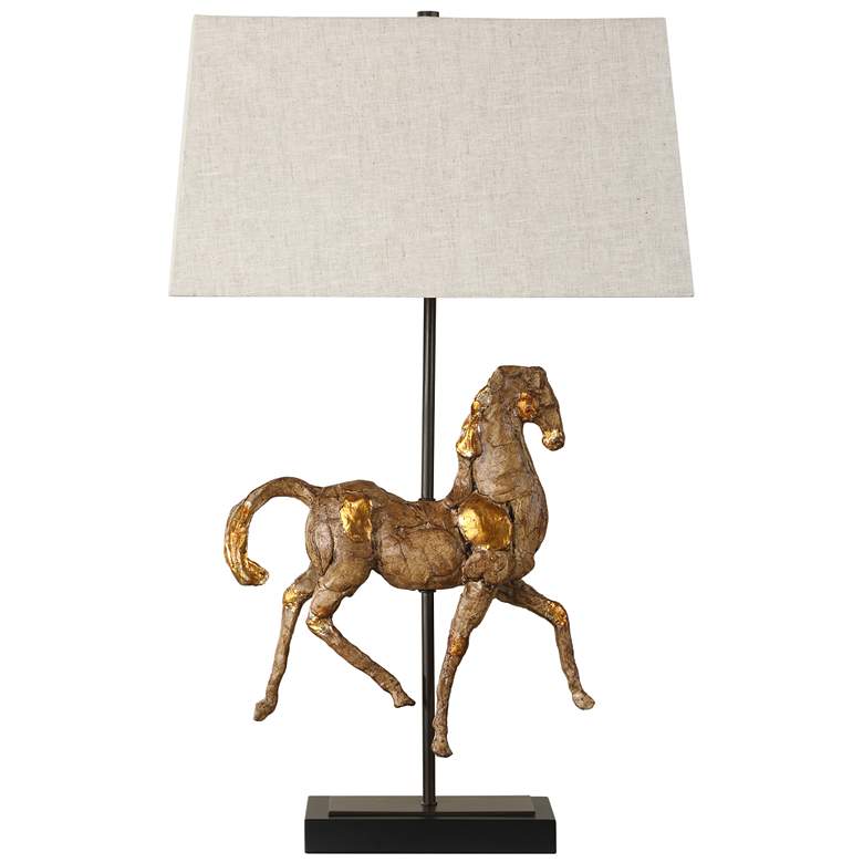 Image 2 28 3/4" High Horse Lamp