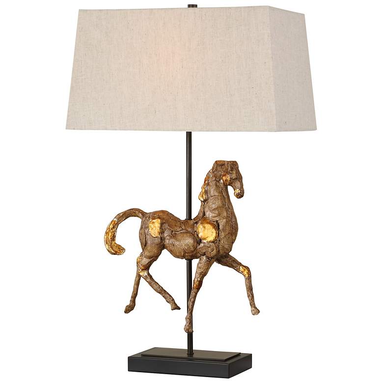 Image 5 28 3/4" High Horse Lamp more views