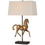 5_28 3/4" High Horse Lamp more views