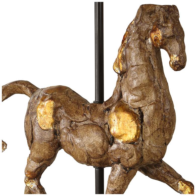 Image 6 28 3/4" High Horse Lamp more views