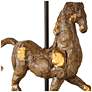 6_28 3/4" High Horse Lamp more views