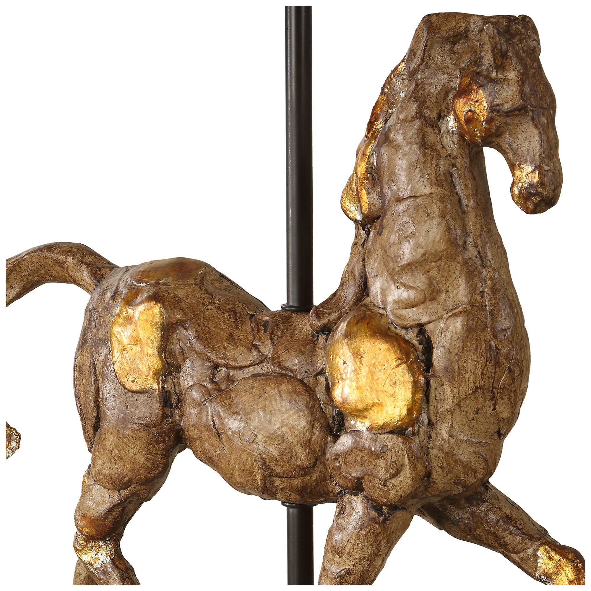 Image 6 28 3/4" High Horse Lamp more views