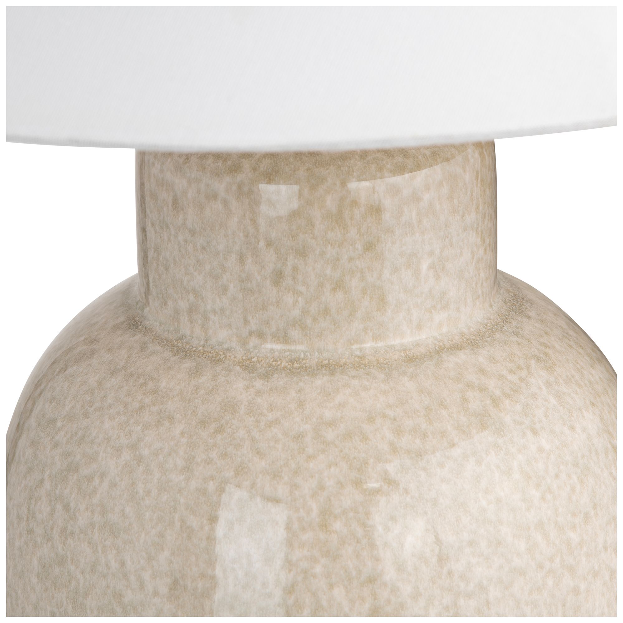 Image 5 28"H Coolie Tan Ceramic Table Lamp with more views