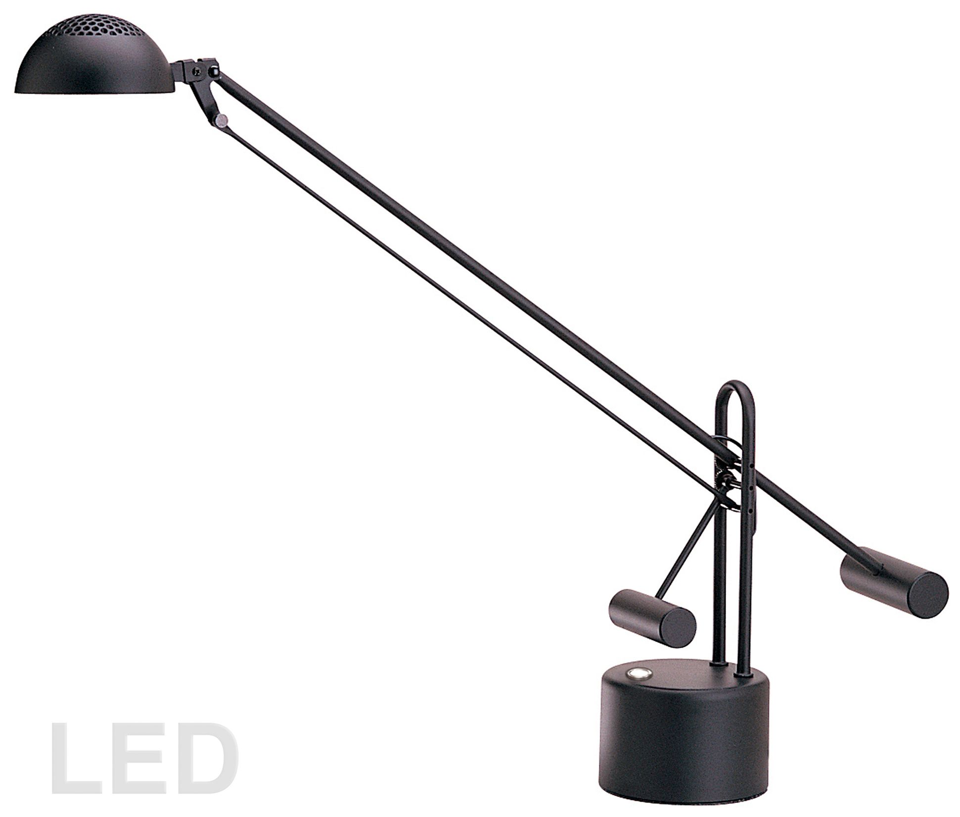 28" High Black 8W LED Desk Lamp