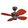 28" Colony II Roman Bronze Finish Ceiling Fan