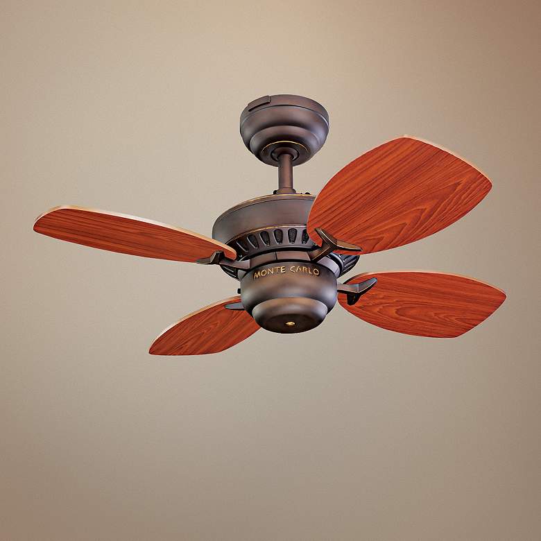Image 1 28" Colony II Roman Bronze Finish Ceiling Fan