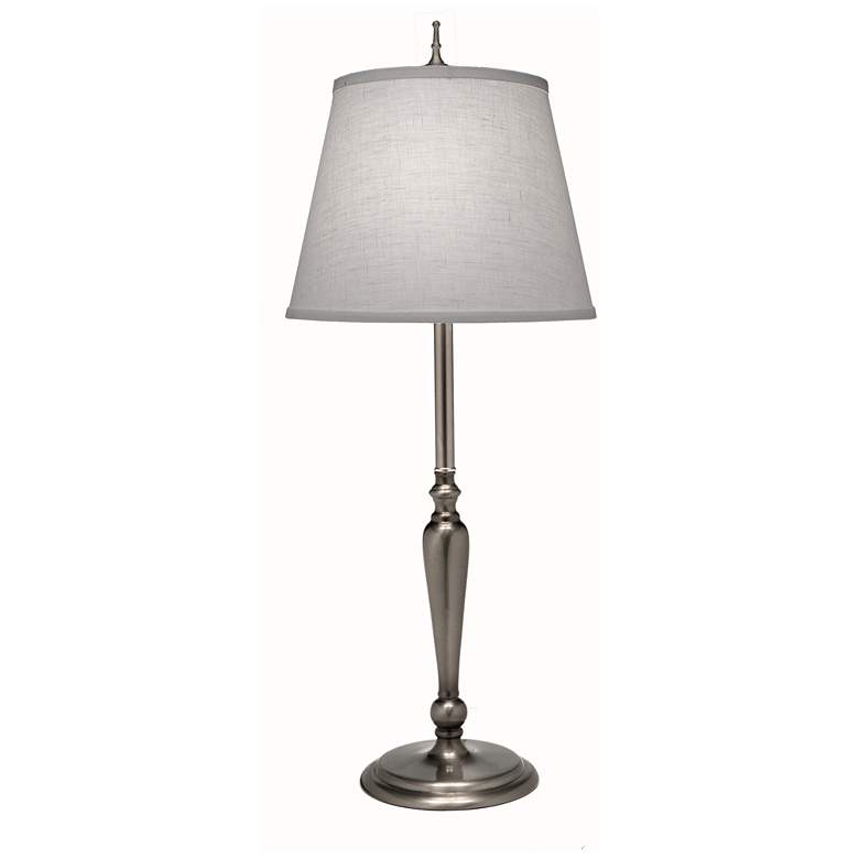 Image 1 28" H Antique Nickel Contemporary Buffet Lamp